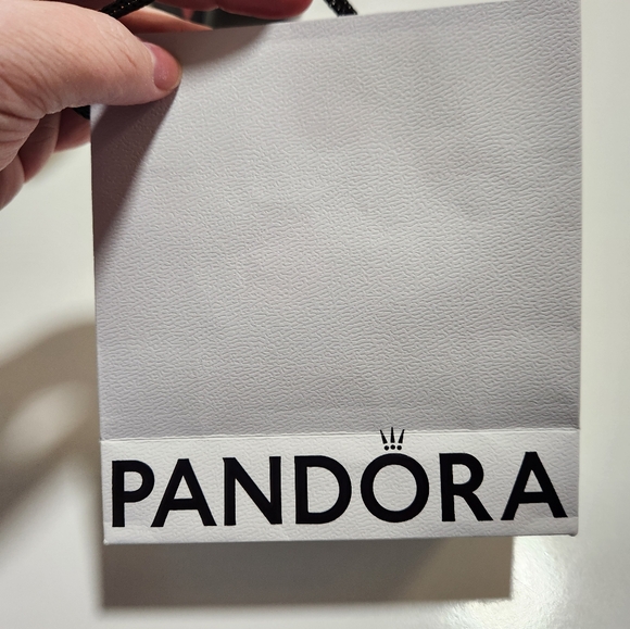 Pandora Double Heart Sparkling Ring size 8.5 *MINT CONDITION* - Picture 2 of 6